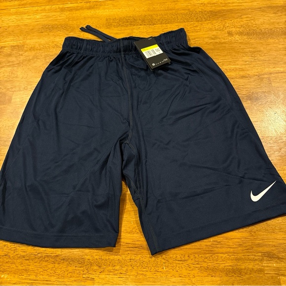 Nike Men's Dri-FIT Team Football Soccer Shorts Navy CU3460-419 Small NEW W Tags - Picture 1 of 9